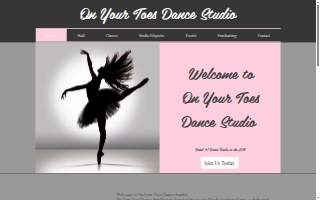 On Your Toes Dance Studio of Mehlville website