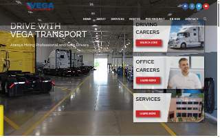 Vega Transport of Spanish Lake website