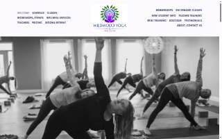 Wildwood Yoga & Wellness website