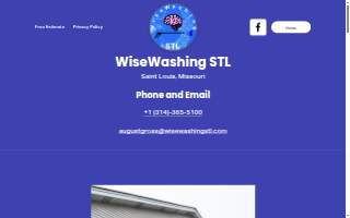 WiseWashing STL LLC website