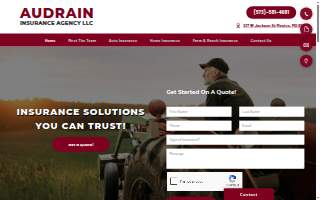 Audrain Insurance Agency website