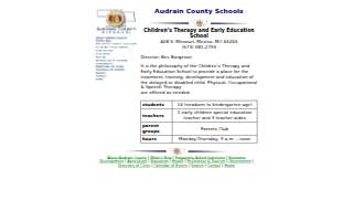 Children's Therapy & Early Education School website
