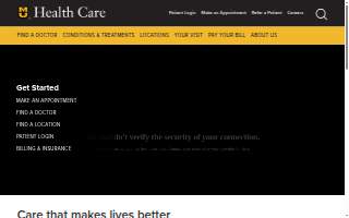 Urgent Care-Mexico website