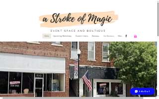 A Stroke of Magic website