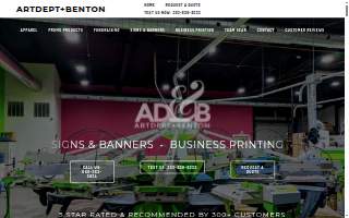 Artdept+Benton (Ad&B) website