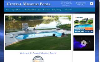Central Missouri Pools website