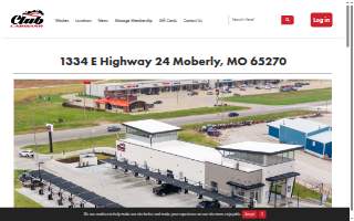 Club Car Wash of Moberly website