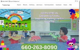 Community Childcare Learning Center website
