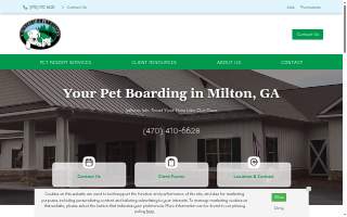Countryside Pet Retreat website