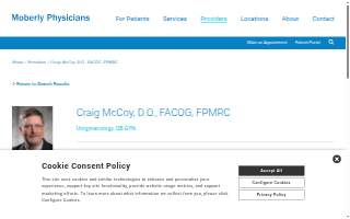 Craig McCoy, DO website