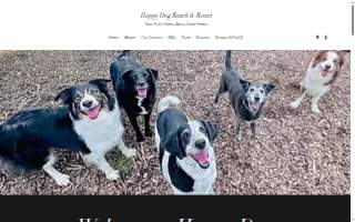 Happy Dog Ranch & Resort website