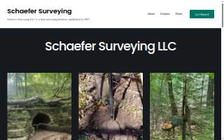 Schaefer Surveying LLC website