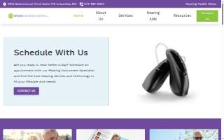 Wood Hearing Center LLC of Columbia website