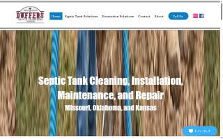 Duffers Septic Solutions ,LLC website