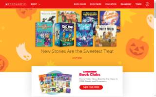 Scholastic Customer Services Center website