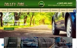 Talley Tire Inc. website