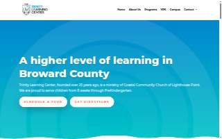 Trinity Learning Center website