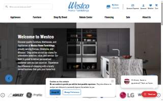 Westco Home Furnishings of Neosho website
