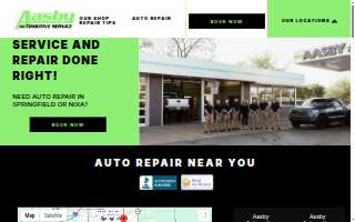 Aasby Automotive Service - Nixa website