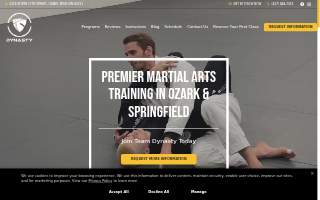 Dynasty Jiu Jitsu website
