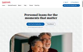 Lendmark Financial Services LLC of Nixa website