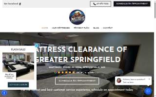 Mattress Clearance of Greater Springfield website