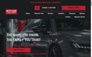 Mitchem Tire of Nixa website