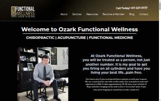 Ozark Functional Wellness of Nixa website