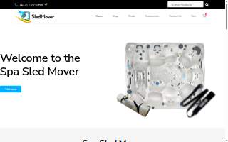 Spa Sled Mover, LLC website