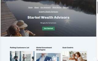 Starkel Wealth Advisors website