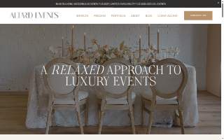 Altar'd Events of Oakville website