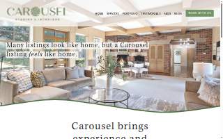 Carousel Homestaging website