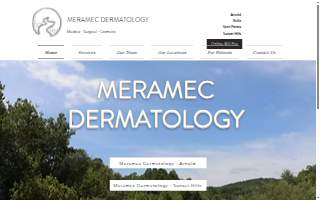 Meramec Dermatology - Arnold website