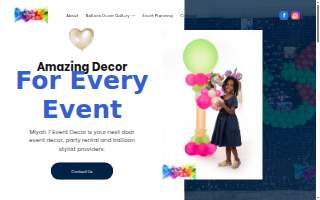 Miyah 7 Event Decor of Oakville website