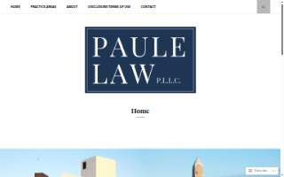 Paule, Camazine & Blumenthal, P.C. website