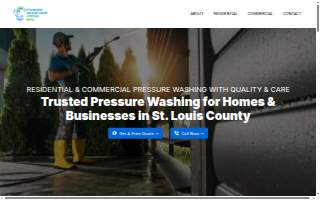 Power Washing Pros STL of Oakville website