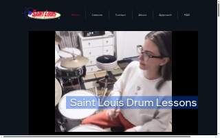 Saint Louis Drum Lessons website