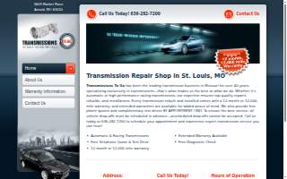 Transmissions To Go of Oakville website