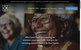 Abbey Senior Health website