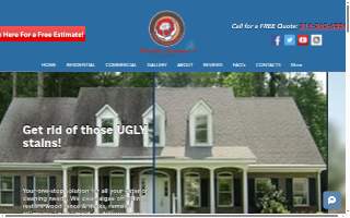 Abron's Pressure Washing LLC website