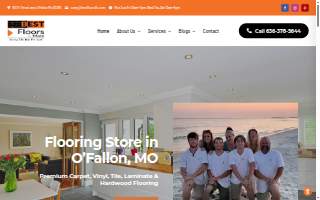 Best Floors & More LLC website