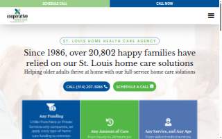 Cooperative Home Care website
