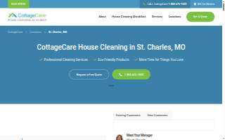 CottageCare St. Charles website