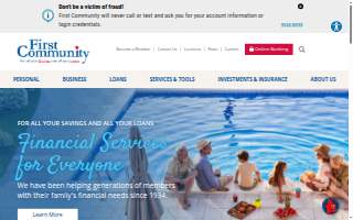 First Community Credit Union of Chesterfield website