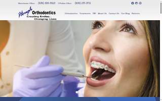 Hough Orthodontics of O'Fallon website