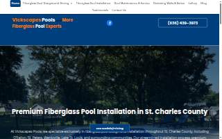 Vickscapes Pools & more website