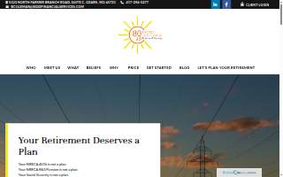 80/20 Financial Services website