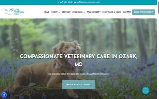 Divine Veterinary Clinic website