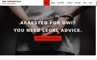 DWI Springfield: DWI and DUI Attorney in Springfield Missouri website