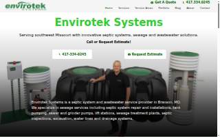 Envirotek Systems website